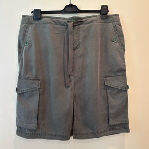 GAP Army Green Cargo Skirt